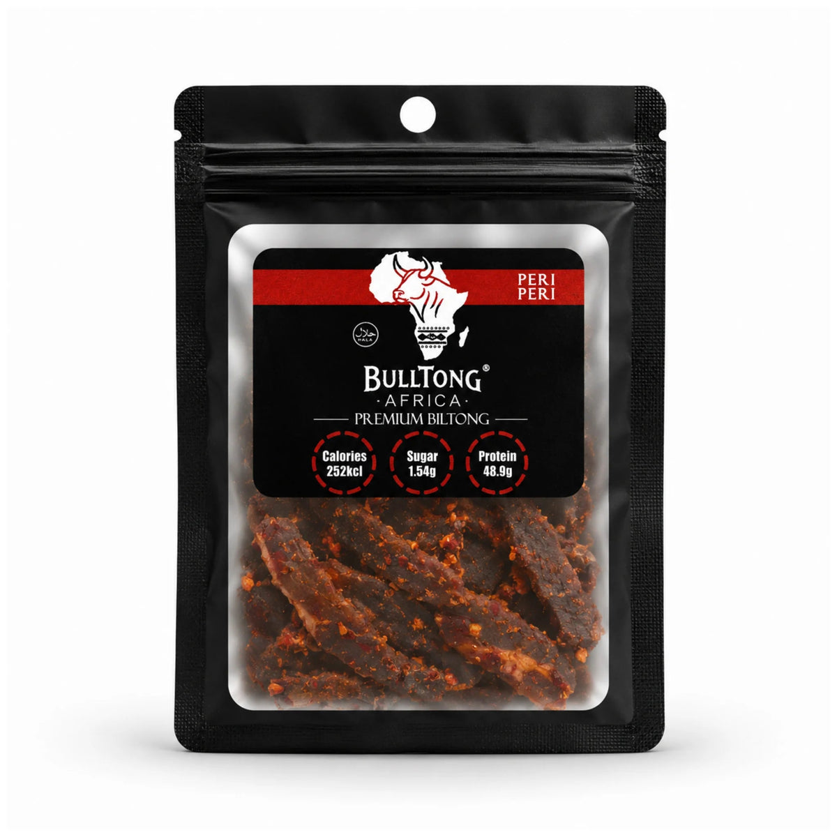 BULLTONG AFRICA PREMIUM BILTONG - FULL HEAT BUNDLE (210g) - SQOON