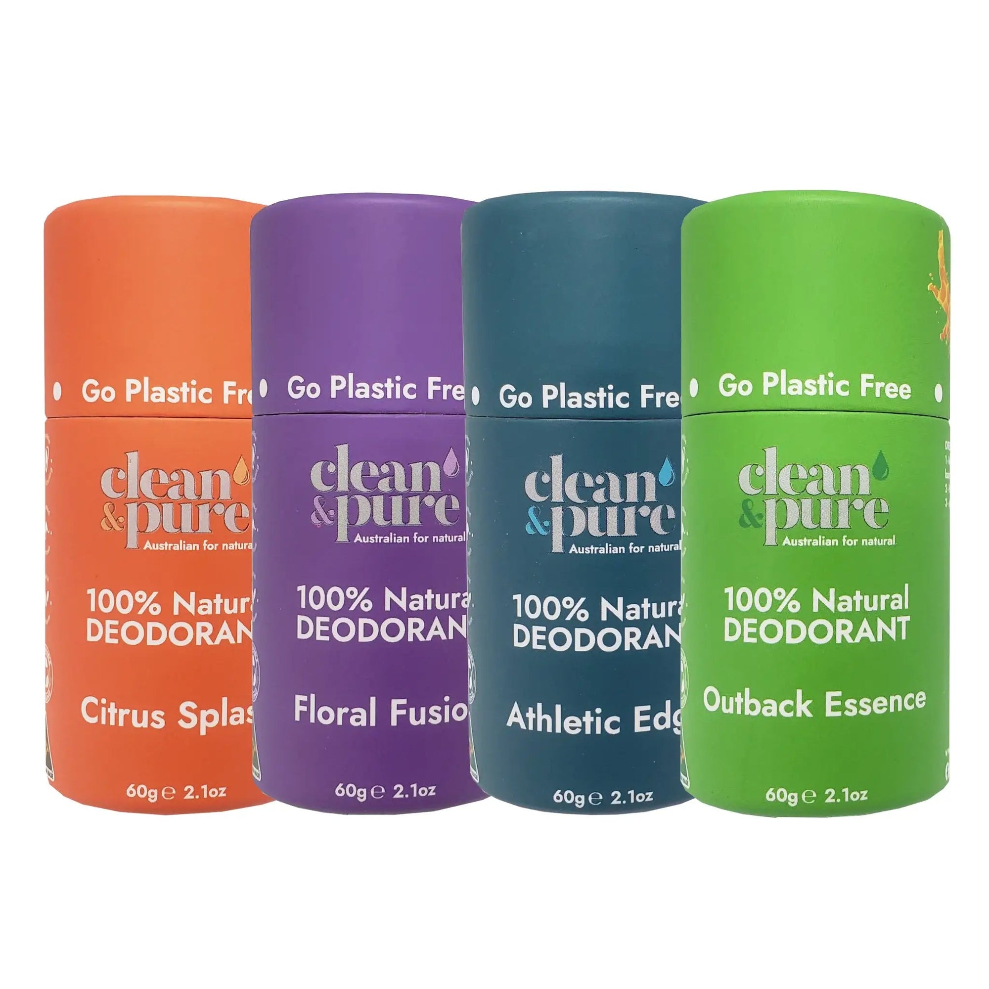 CLEAN & PURE DEODORANTS - BUNDLE & SAVE - SQOON