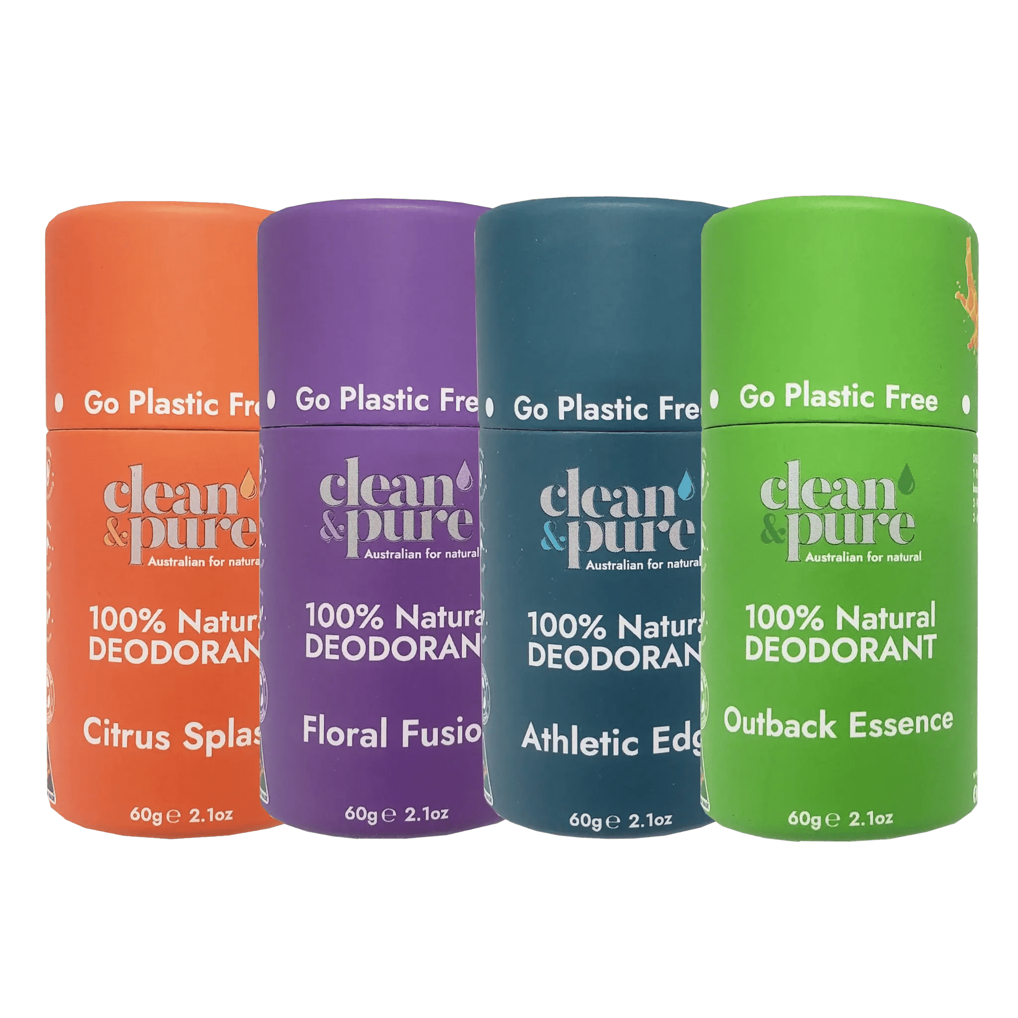CLEAN & PURE DEODORANTS - BUNDLE & SAVE - SQOON
