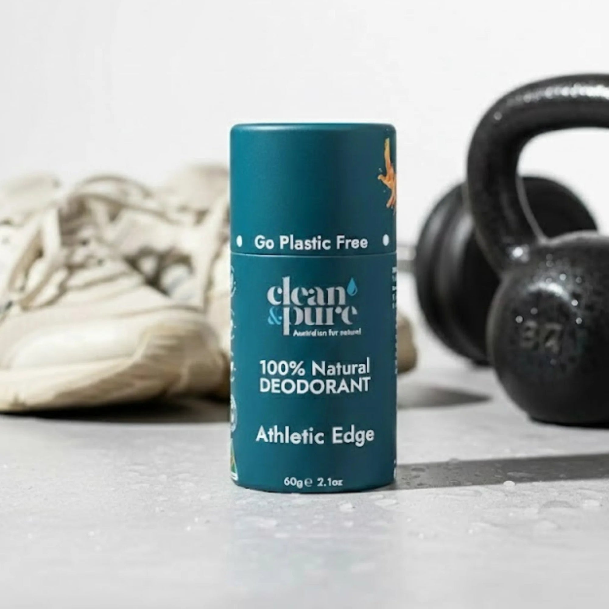CLEAN & PURE GPF DEODORANT - ATHLETIC EDGE - SQOON