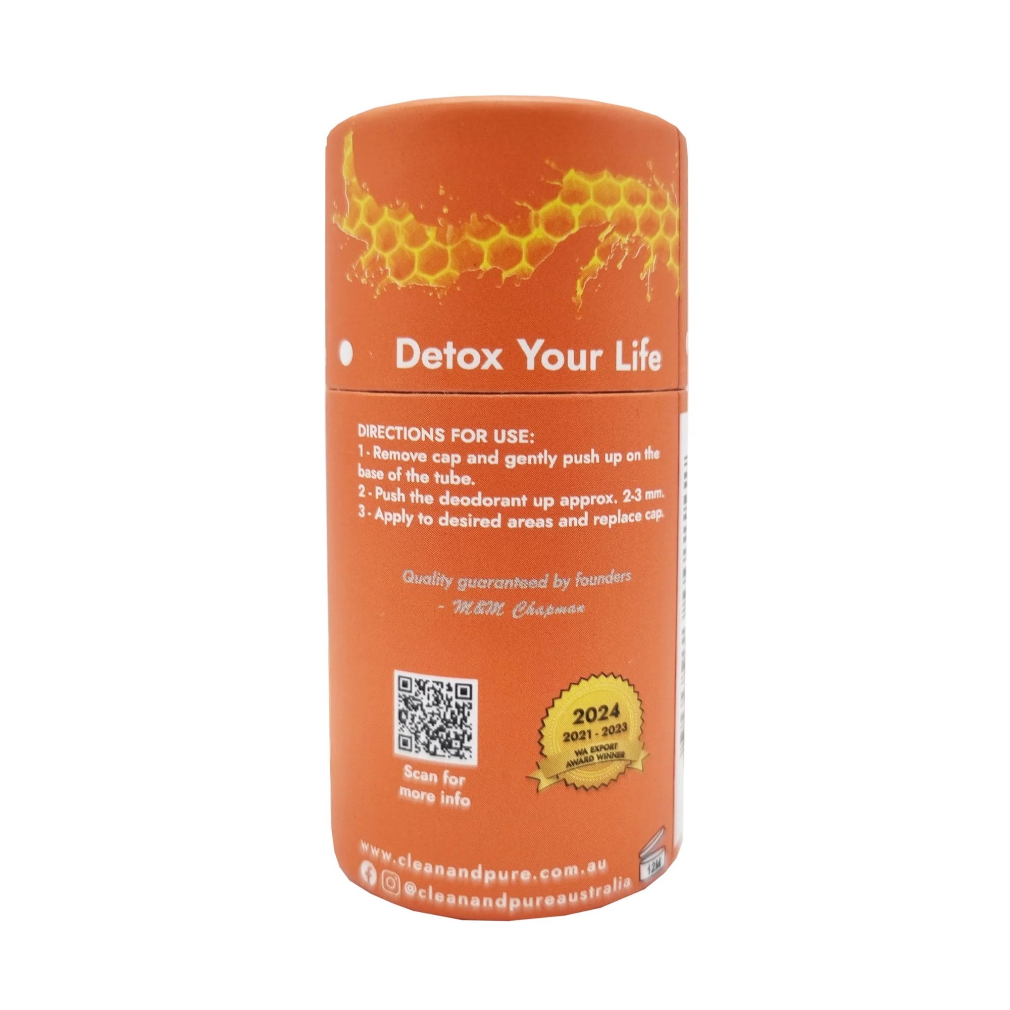 CLEAN & PURE GPF DEODORANT - CITRUS SPLASH - SQOON