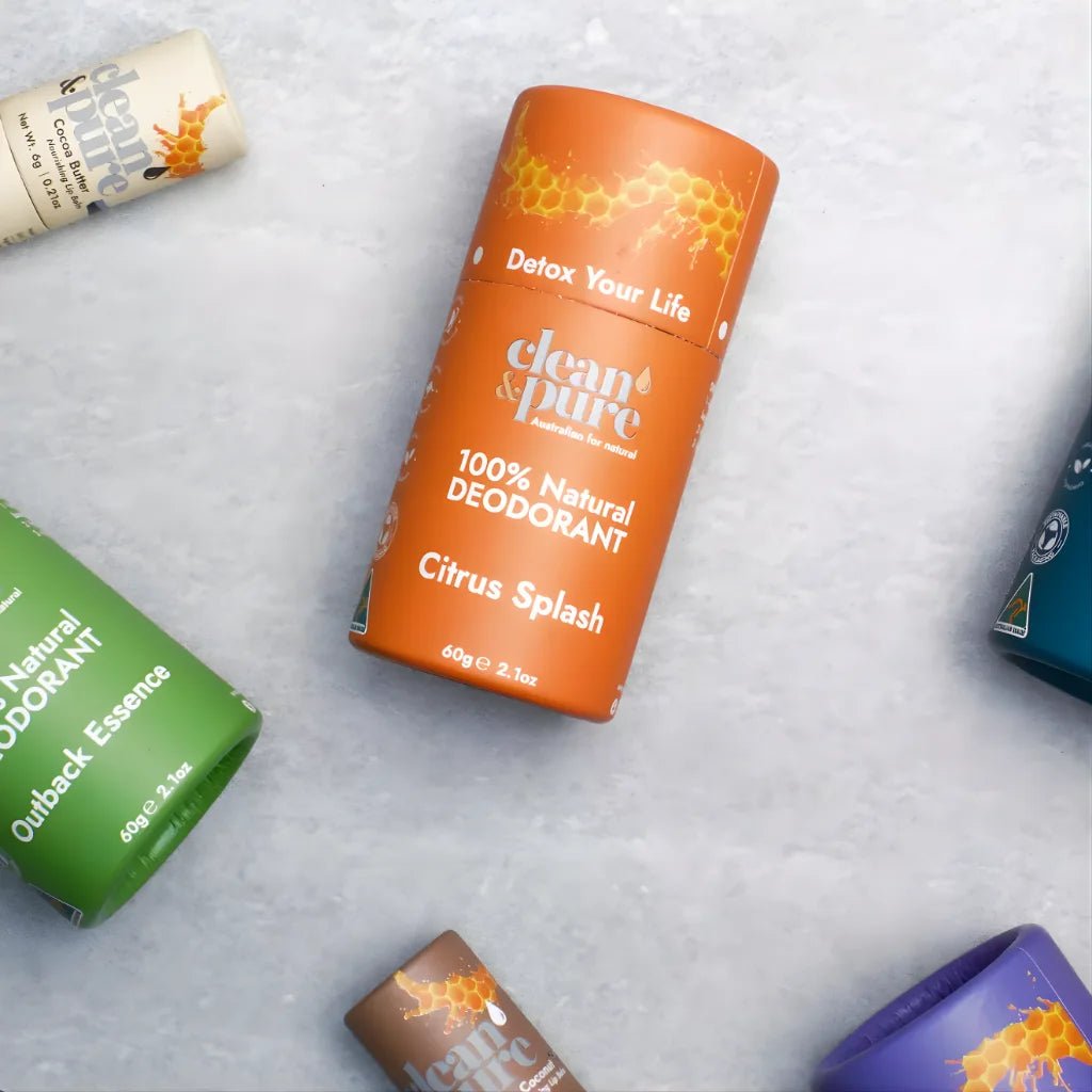 CLEAN & PURE GPF DEODORANT - CITRUS SPLASH - SQOON