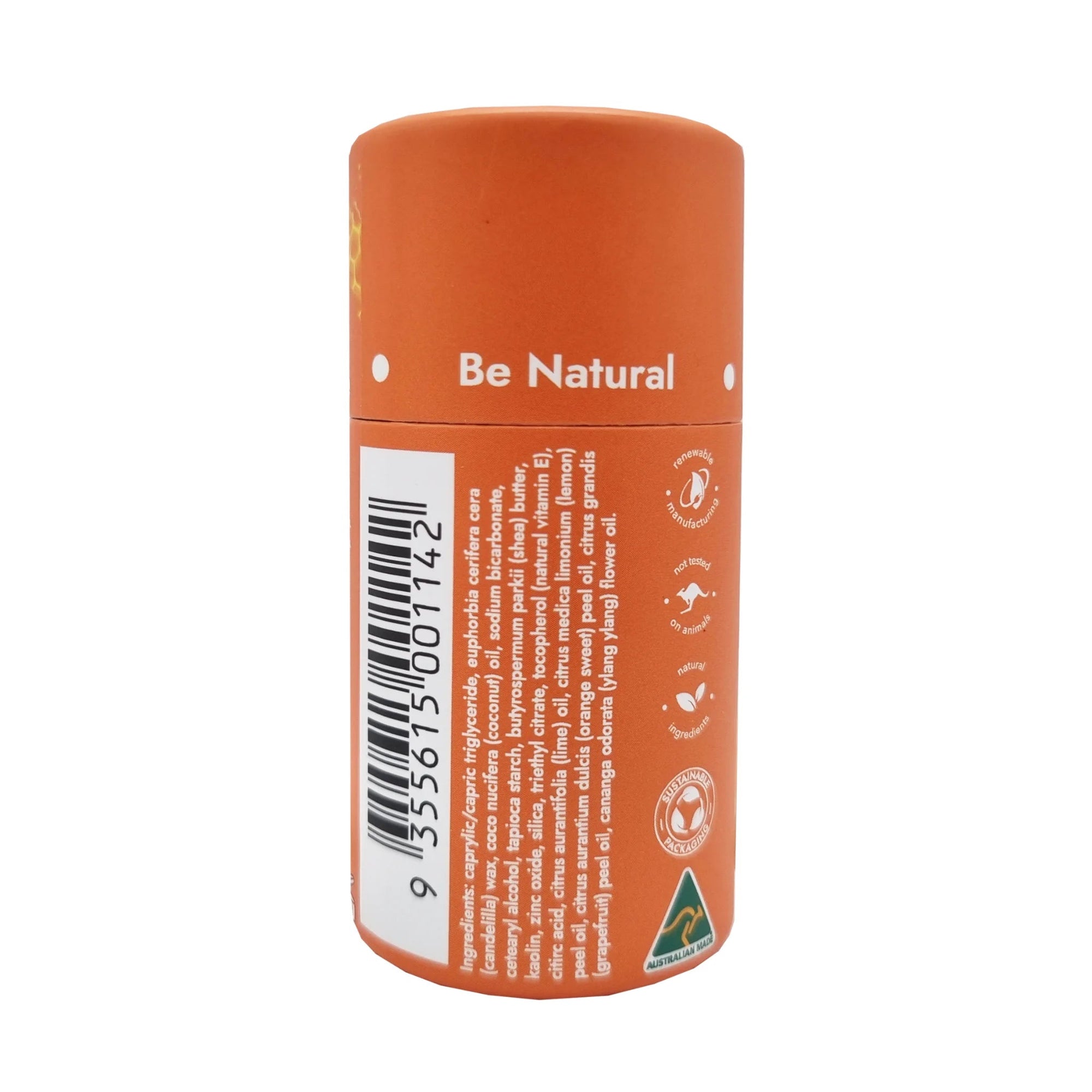 CLEAN & PURE GPF DEODORANT - CITRUS SPLASH - SQOON