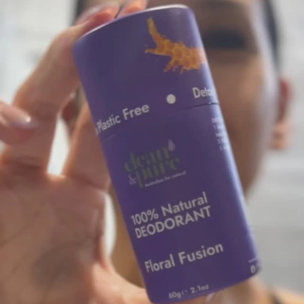 CLEAN & PURE GPF DEODORANT - FLORAL FUSION - SQOON
