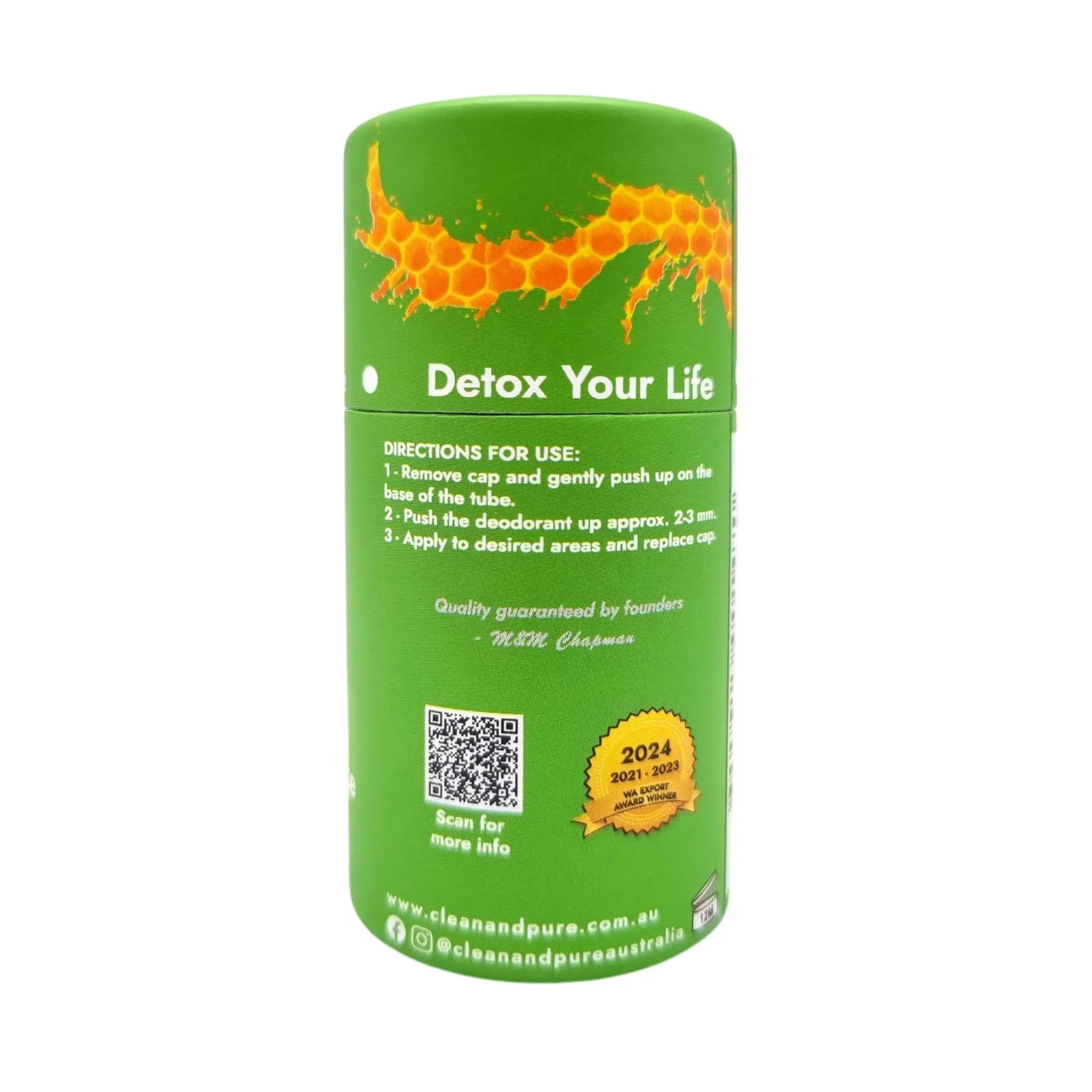 CLEAN & PURE GPF DEODORANT - OUTBACK ESSENCE - SQOON