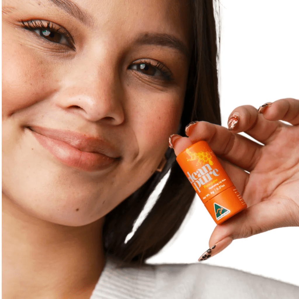 CLEAN &amp; PURE GPF LIP BALM - PAWPAW - SQOON