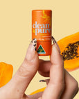CLEAN & PURE GPF LIP BALM - PAWPAW - SQOON