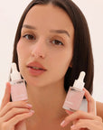 DEWYBIE GLOW SET - GLOWBIOME™ SERUM & TRIPLE COLLAGEN MASKS BUNDLE - SQOON
