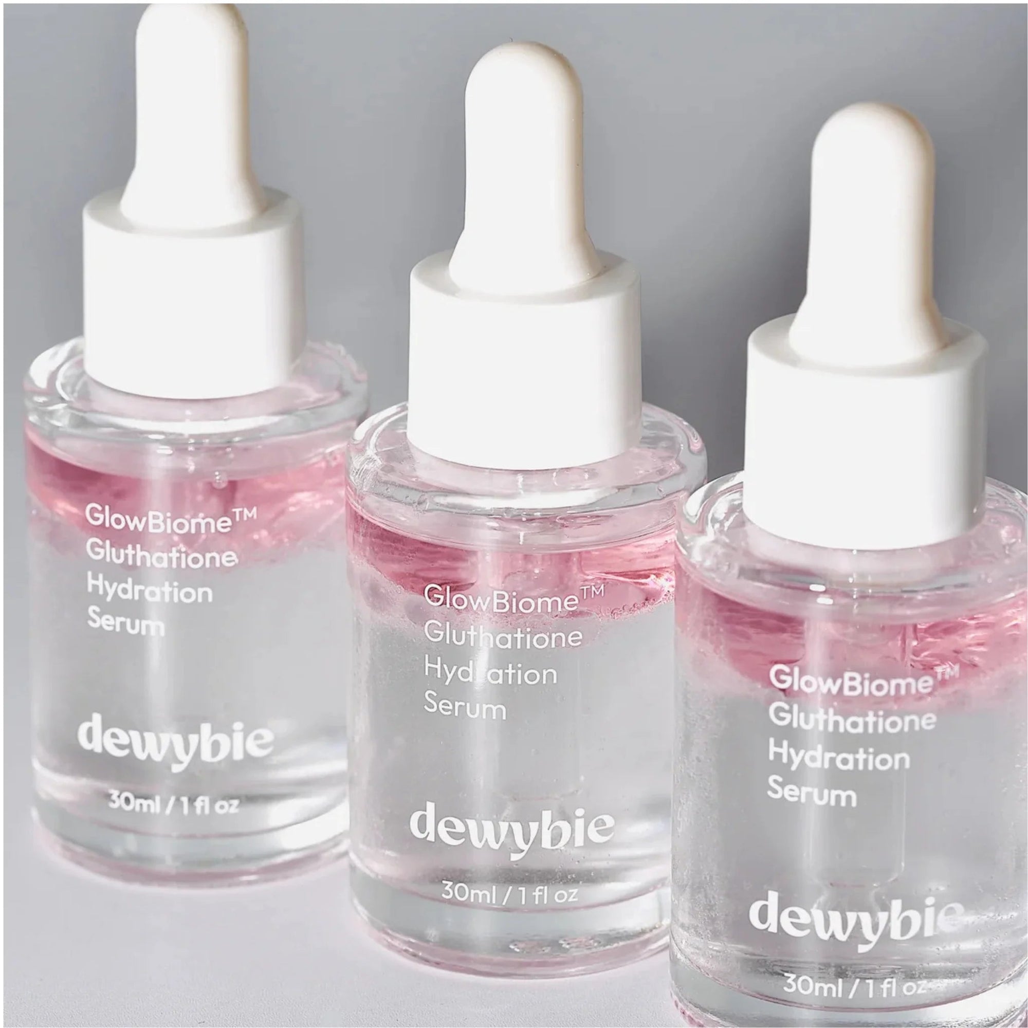 DEWYBIE GLOW SET - GLOWBIOME™ SERUM &amp; TRIPLE COLLAGEN MASKS BUNDLE - SQOON