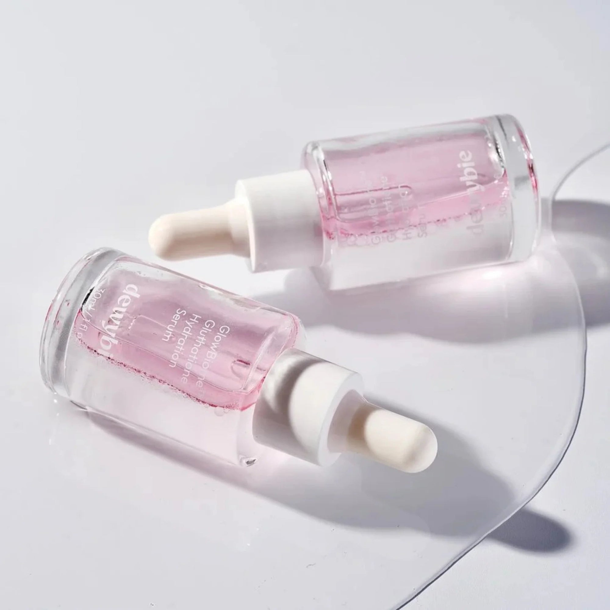DEWYBIE GLOW SET - GLOWBIOME™ SERUM &amp; TRIPLE COLLAGEN MASKS BUNDLE - SQOON