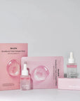 DEWYBIE GLOW SET - GLOWBIOME™ SERUM & TRIPLE COLLAGEN MASKS BUNDLE - SQOON
