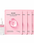 DEWYBIE GLOW SET - GLOWBIOME™ SERUM & TRIPLE COLLAGEN MASKS BUNDLE - SQOON