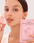 DEWYBIE GLOW SET - GLOWBIOME™ SERUM & TRIPLE COLLAGEN MASKS BUNDLE - SQOON