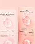 DEWYBIE GLOWBIOME™ TRIPLE COLLAGEN MASK (PACK OF 4x SACHETS) - SQOON