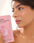 DEWYBIE GLOWBIOME™ TRIPLE COLLAGEN MASK (PACK OF 4x SACHETS) - SQOON