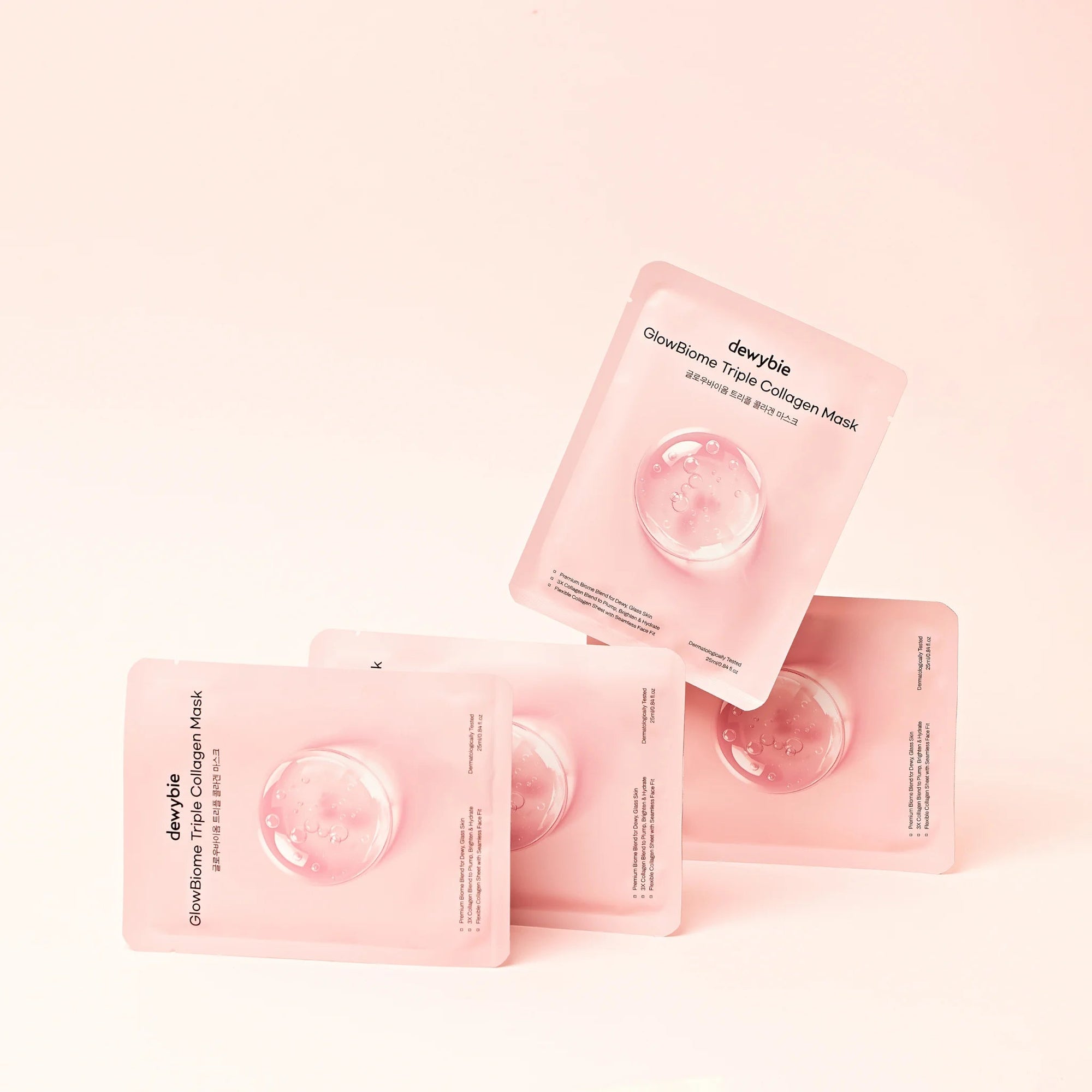 DEWYBIE GLOWBIOME™ TRIPLE COLLAGEN MASK (SINGLE SACHET) - SQOON