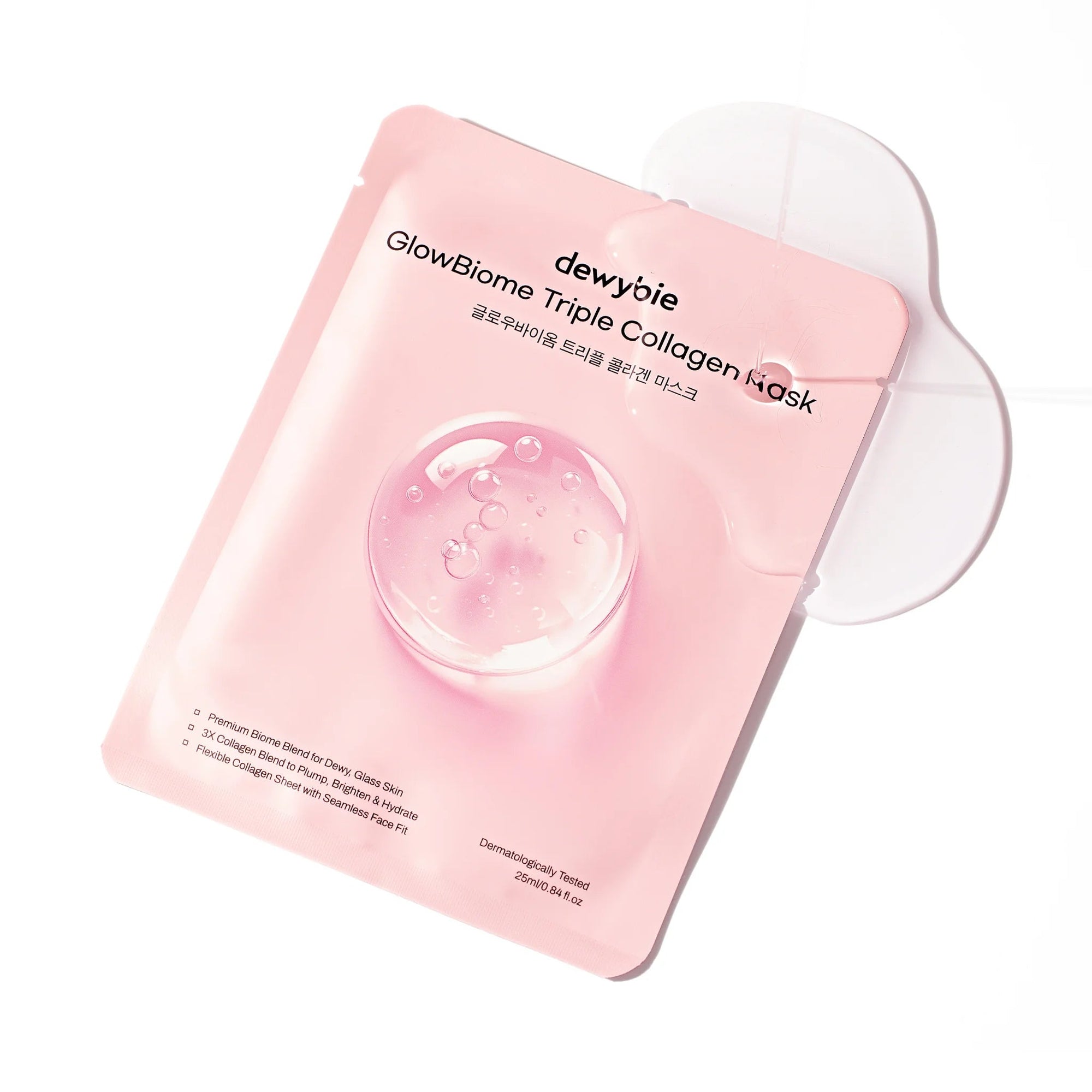 DEWYBIE GLOWBIOME™ TRIPLE COLLAGEN MASK (SINGLE SACHET) - SQOON
