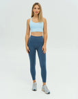 DUNIQ CROSS BACK SPORTS BRA - LIGHT BLUE - SQOON