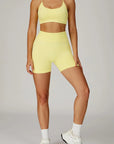 DUNIQ SCULPTING SHORTS - LEMON - SQOON