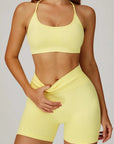 DUNIQ SCULPTING SHORTS - LEMON - SQOON