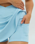 DUNIQ TENNIS SKIRT - LIGHT BLUE - SQOON