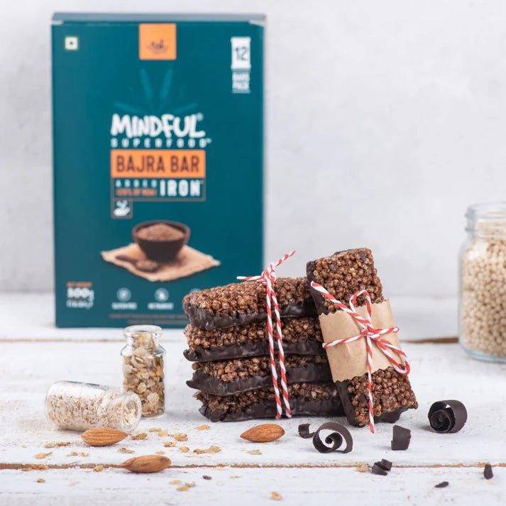 EAT ANYTIME BAJRA MILLET BARS - SQOON
