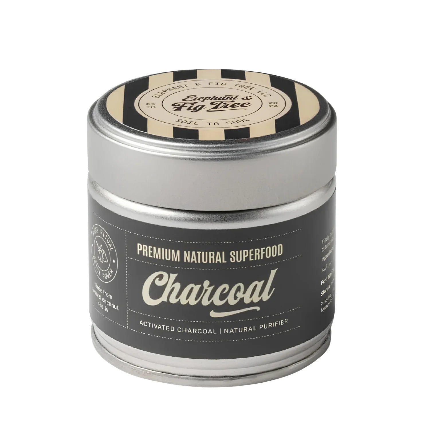 ELEPHANT &amp; FIG TREE ACTIVATED CHARCOAL - SQOON