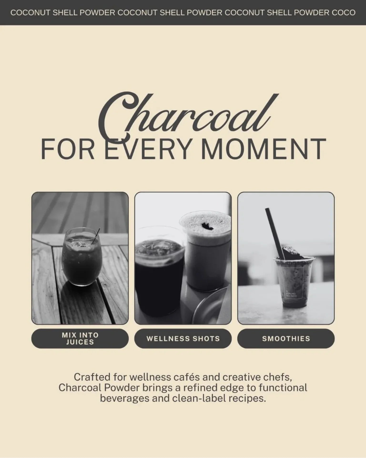 ELEPHANT &amp; FIG TREE ACTIVATED CHARCOAL - SQOON