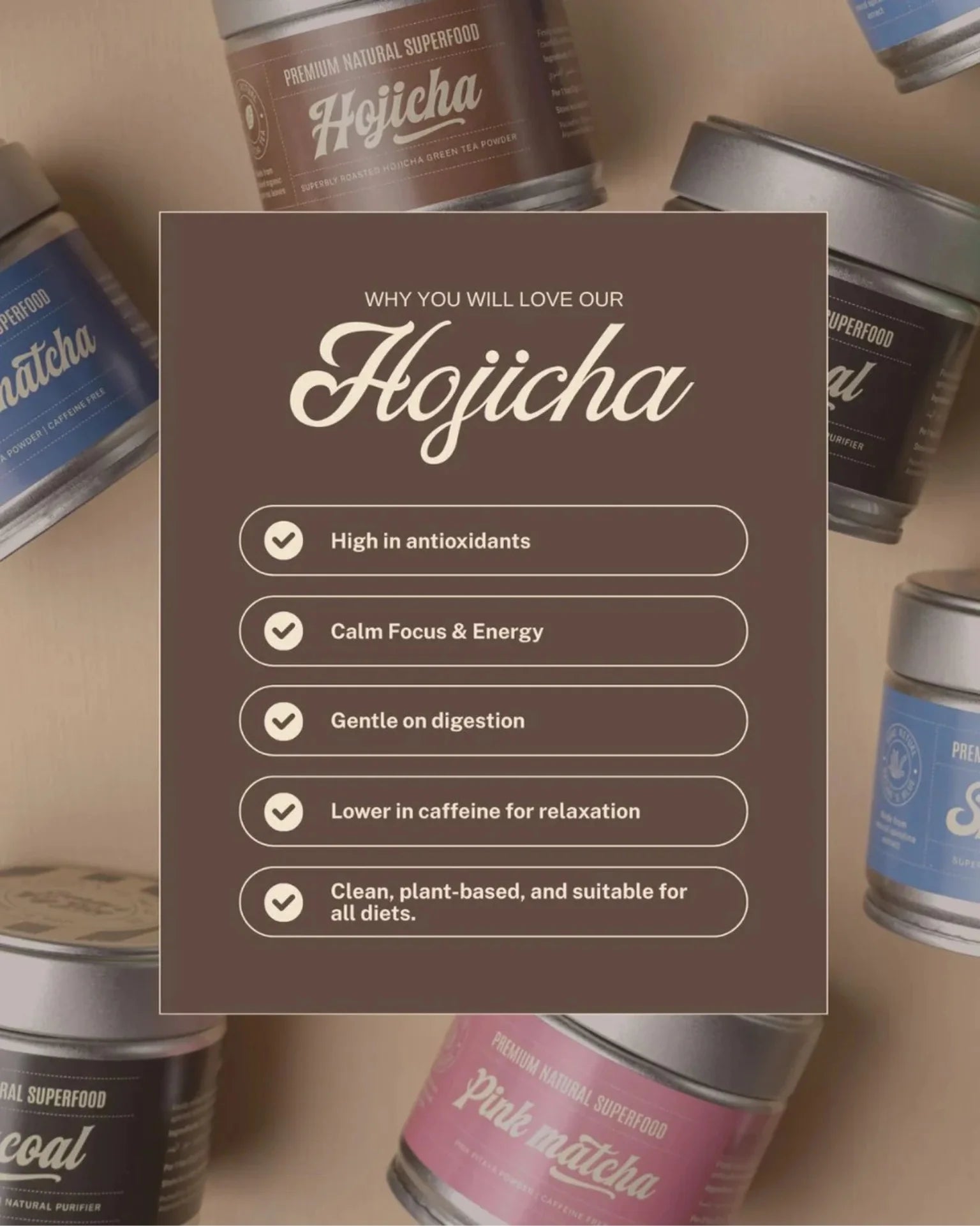 ELEPHANT &amp; FIG TREE ORGANIC GRADE HOJICHA - SQOON