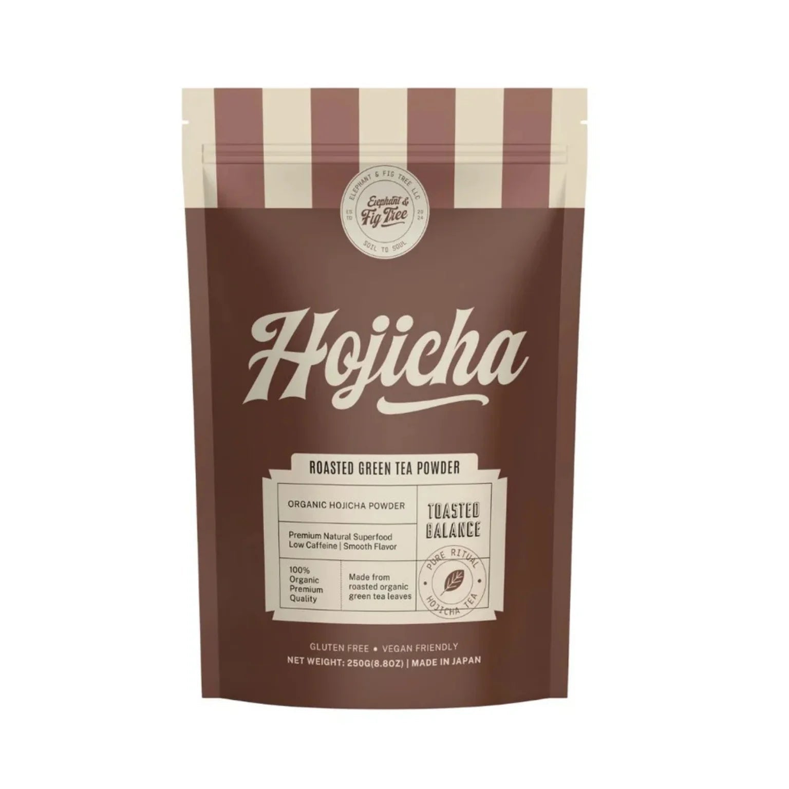 ELEPHANT &amp; FIG TREE ORGANIC GRADE HOJICHA - SQOON