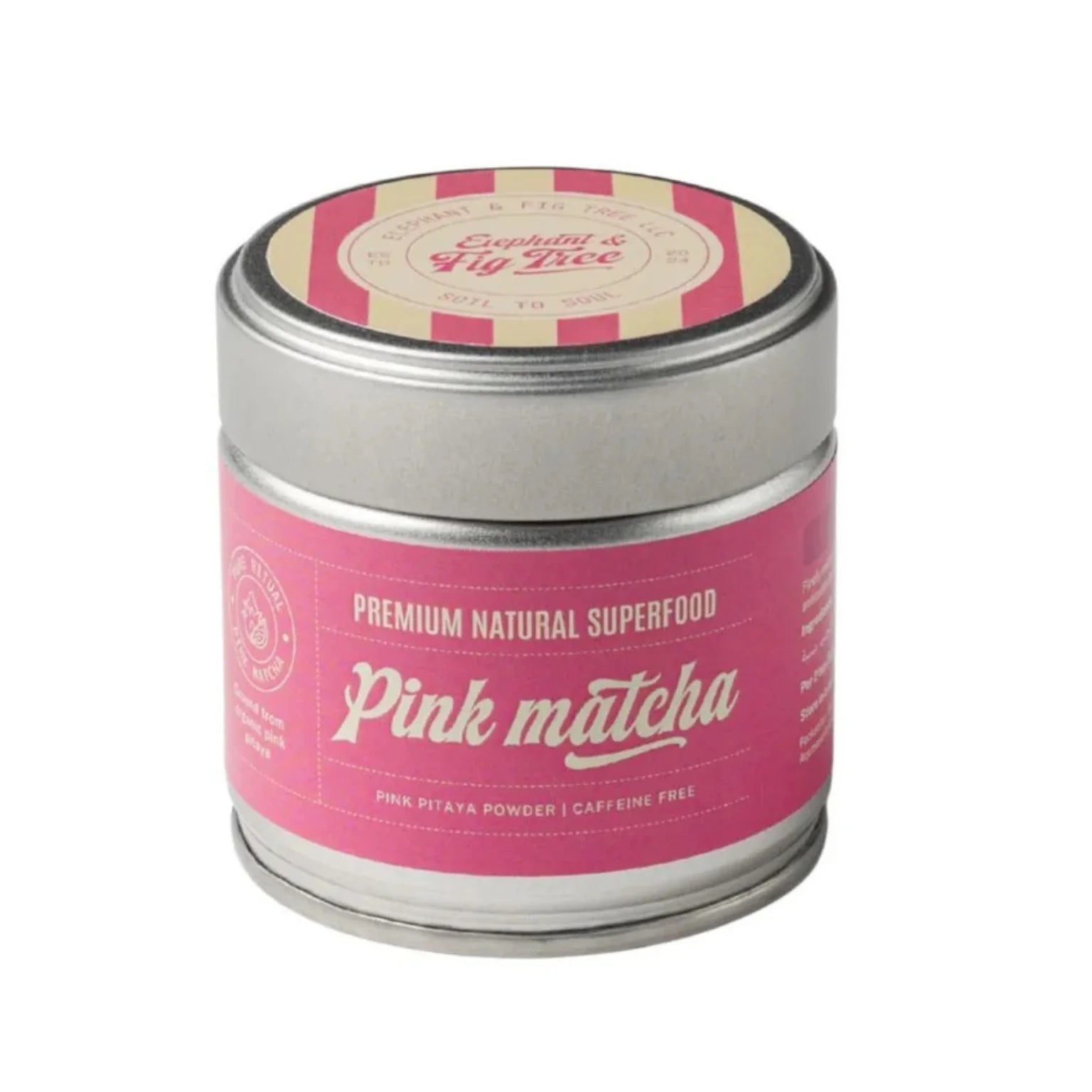 ELEPHANT &amp; FIG TREE PINK PITAYA POWDER (PINK MATCHA) - SQOON