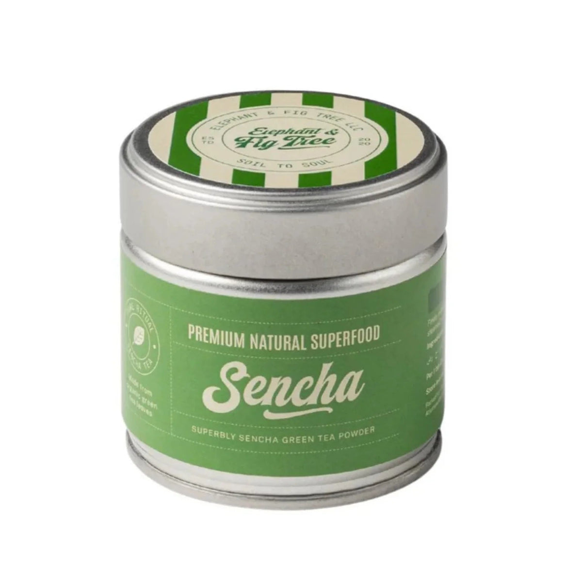 ELEPHANT &amp; FIG TREE SENCHA POWDER - SQOON