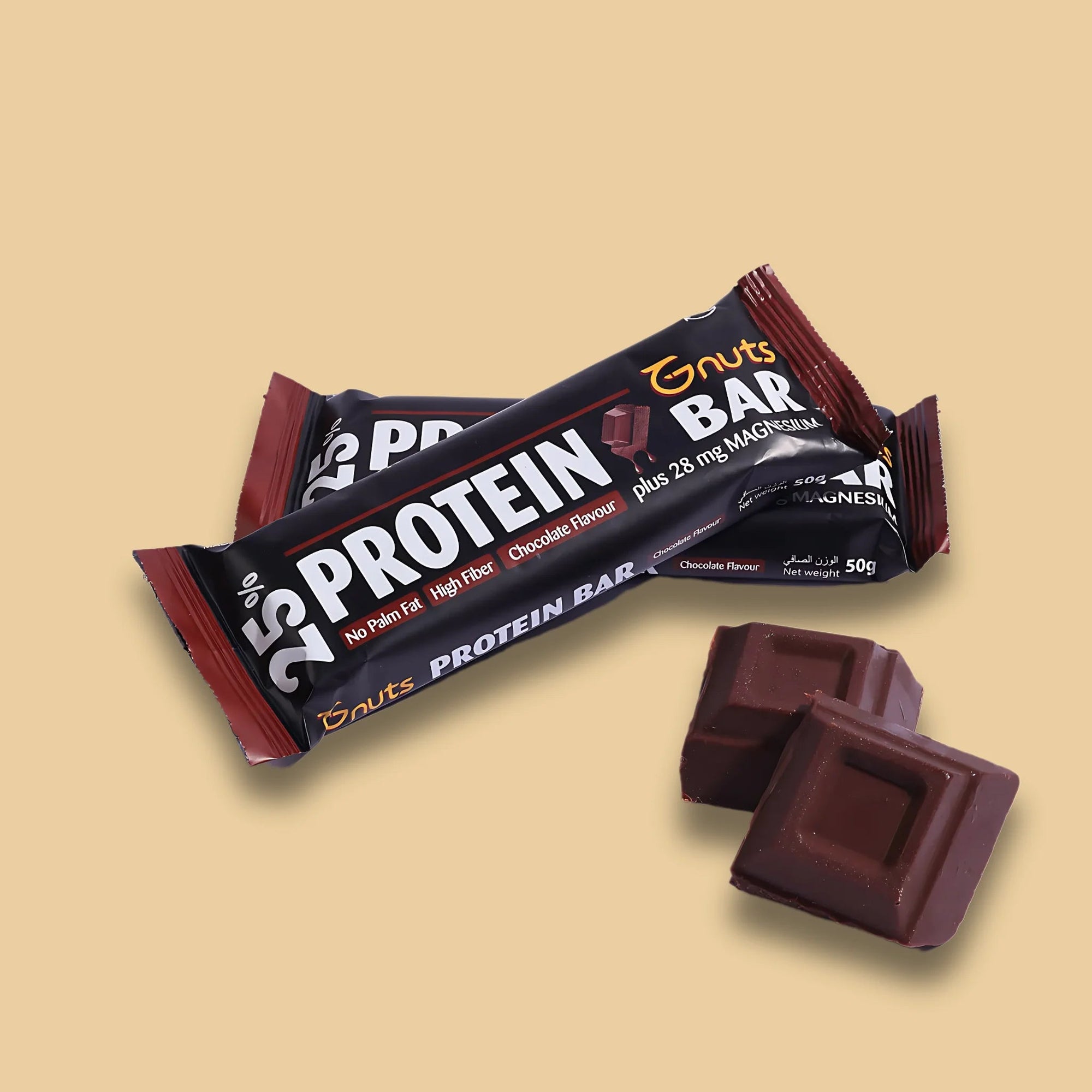 G - NUTS PROTEIN BAR - CHOCOLATE FLAVOR - SQOON