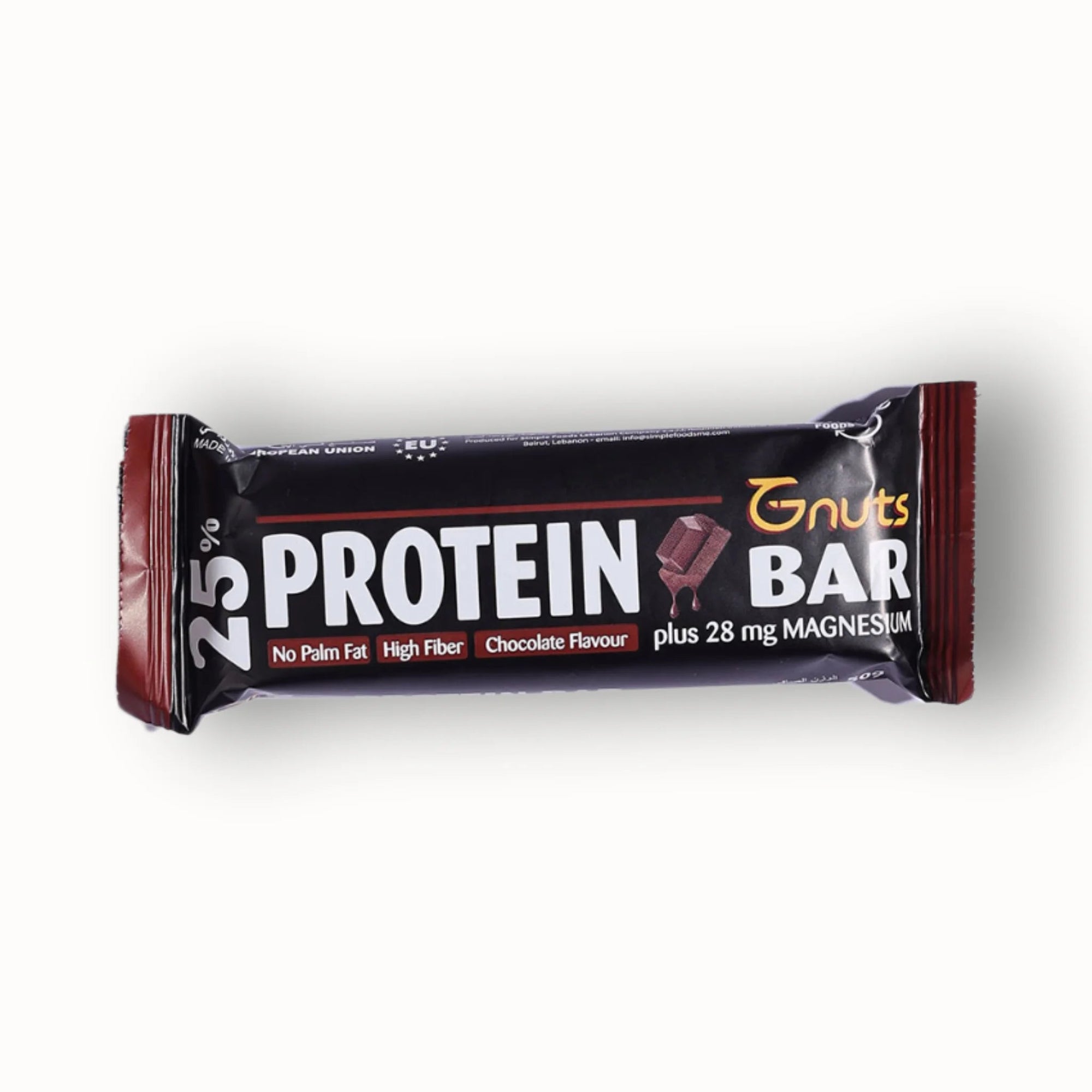 G - NUTS PROTEIN BAR - CHOCOLATE FLAVOR - SQOON