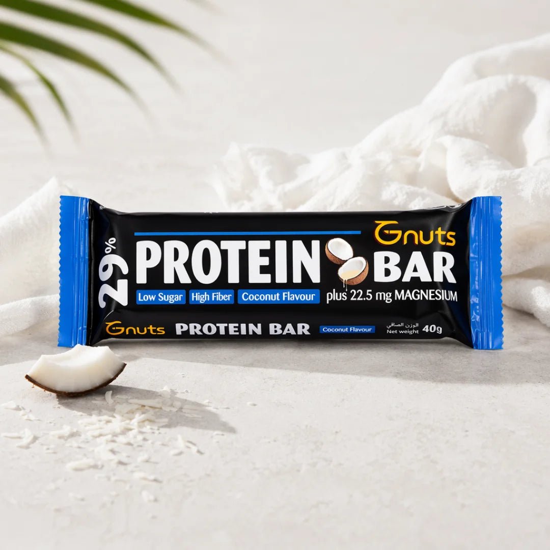 G-NUTS PROTEIN BAR - COCONUT FLAVOR (BOX OF 12) - SQOON
