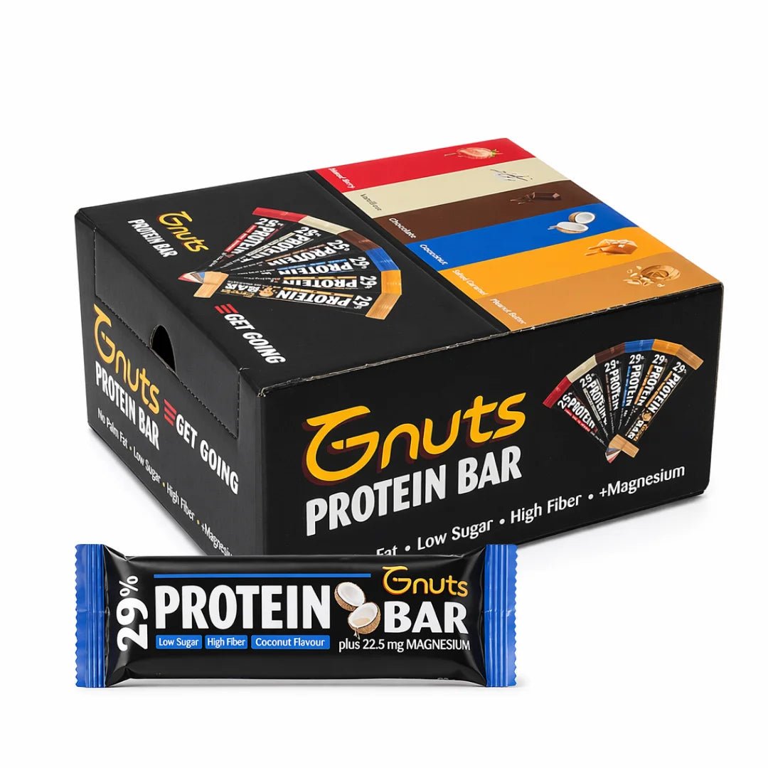 G-NUTS PROTEIN BAR - COCONUT FLAVOR (BOX OF 12) - SQOON