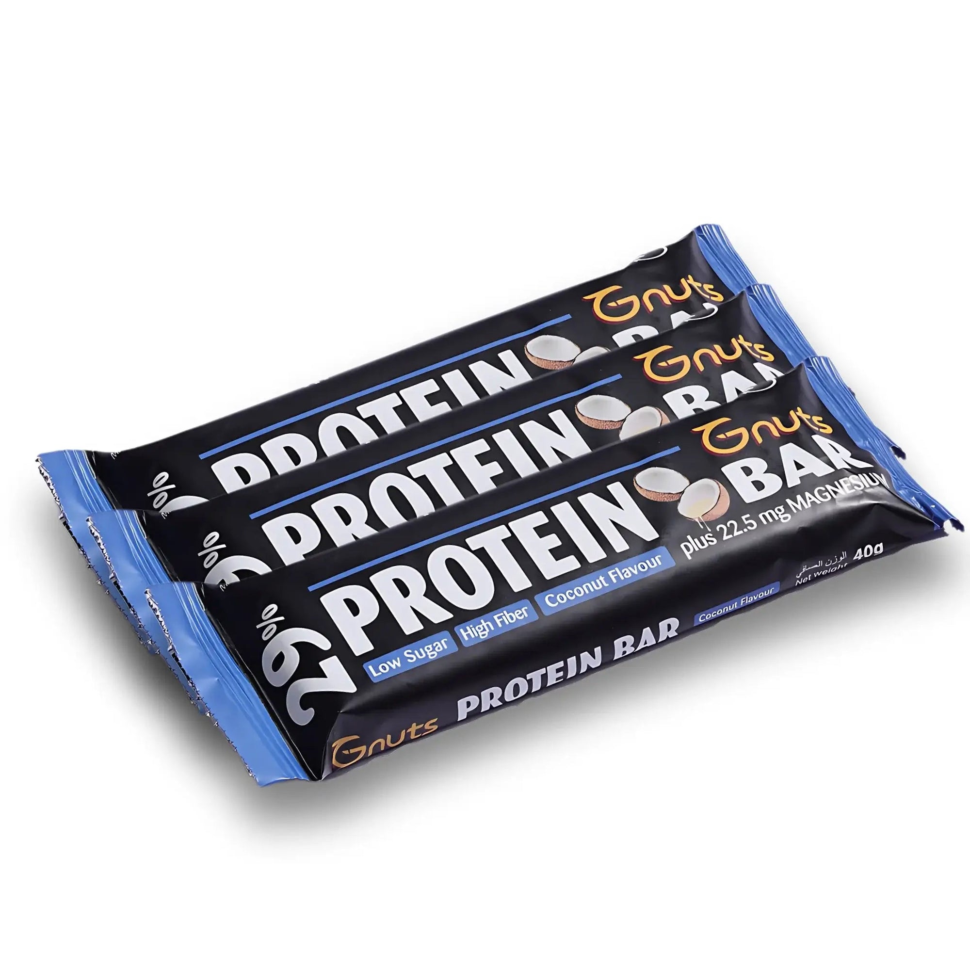 G - NUTS PROTEIN BAR - COCONUT FLAVOR (Pack of 3) - SQOON