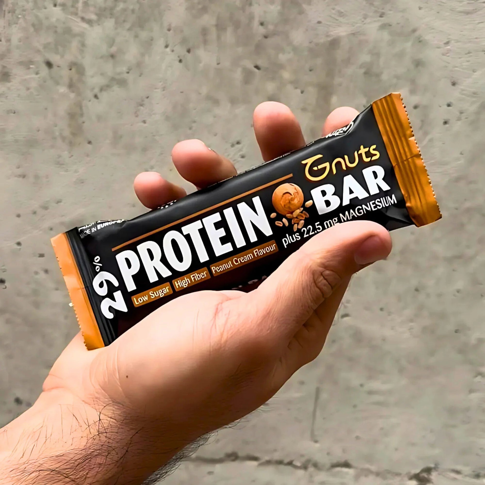 G - NUTS PROTEIN BAR - PEANUT CREAM FLAVOR - SQOON
