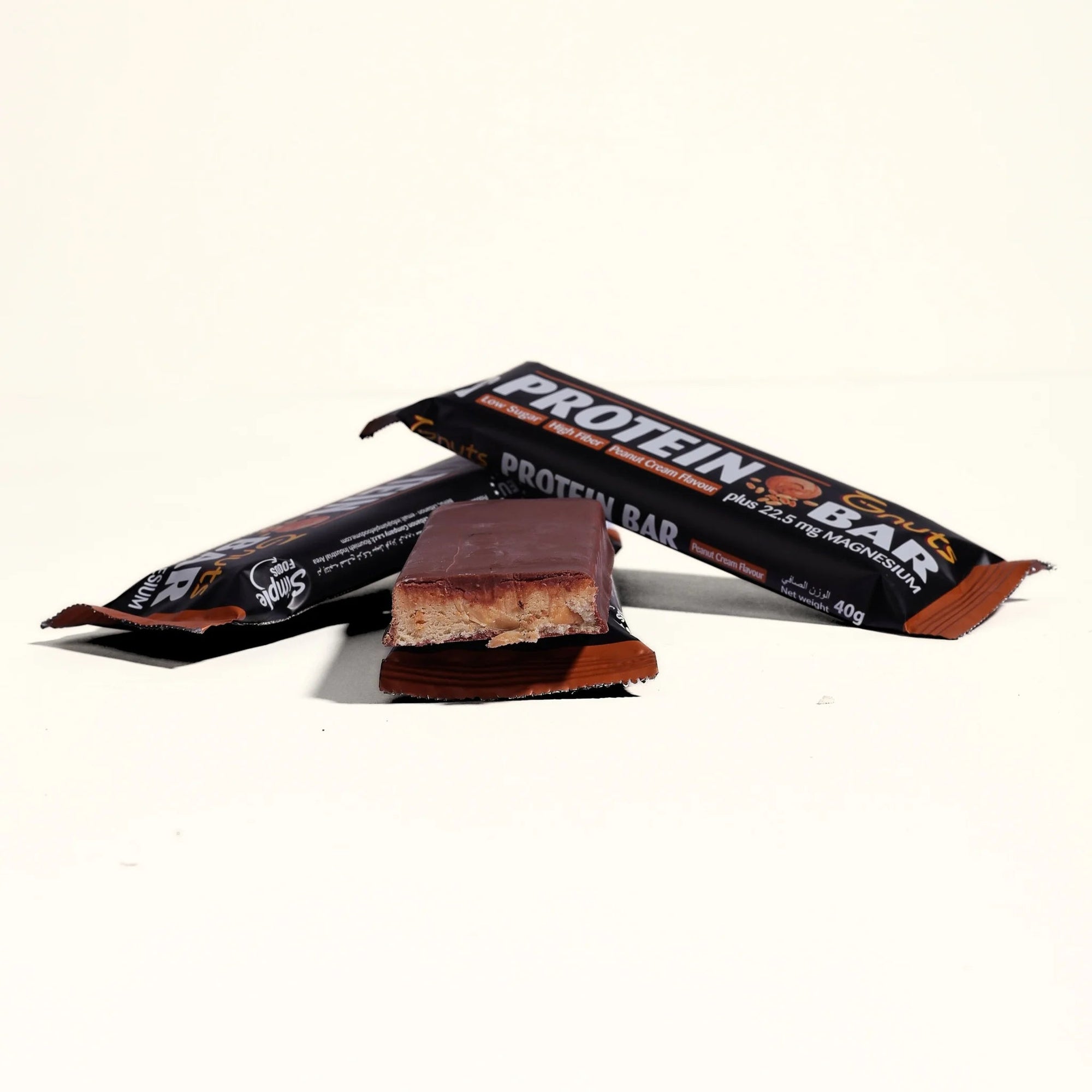 G - NUTS PROTEIN BAR - PEANUT CREAM FLAVOR - SQOON