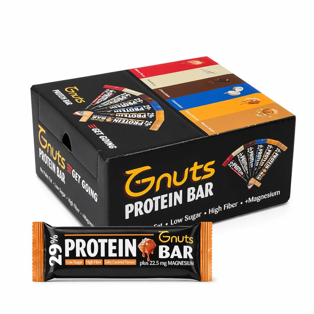 G-NUTS PROTEIN BAR - SALTY CARAMEL FLAVOR - SQOON