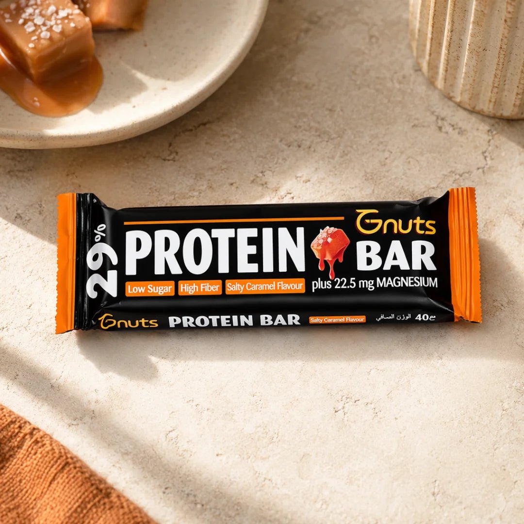 G-NUTS PROTEIN BAR - SALTY CARAMEL FLAVOR - SQOON