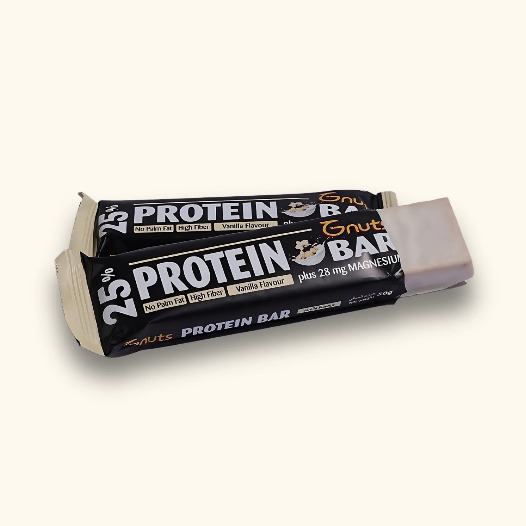 G - NUTS PROTEIN BAR - VANILLA FLAVOR - SQOON