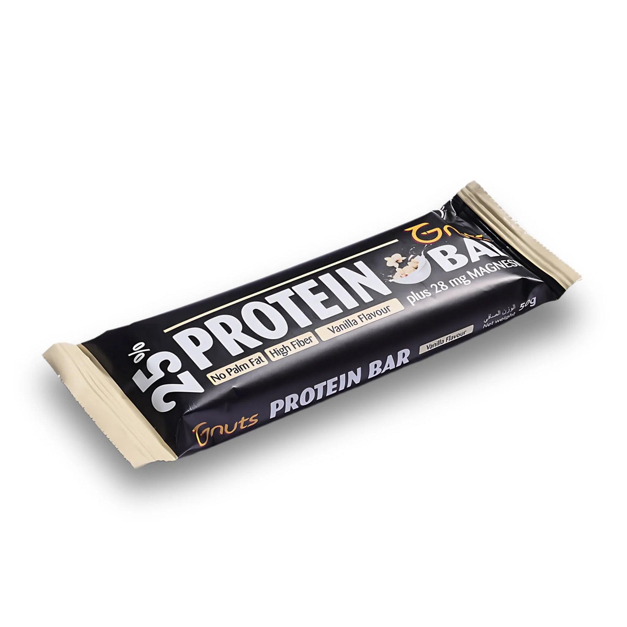 G - NUTS PROTEIN BAR - VANILLA FLAVOR - SQOON