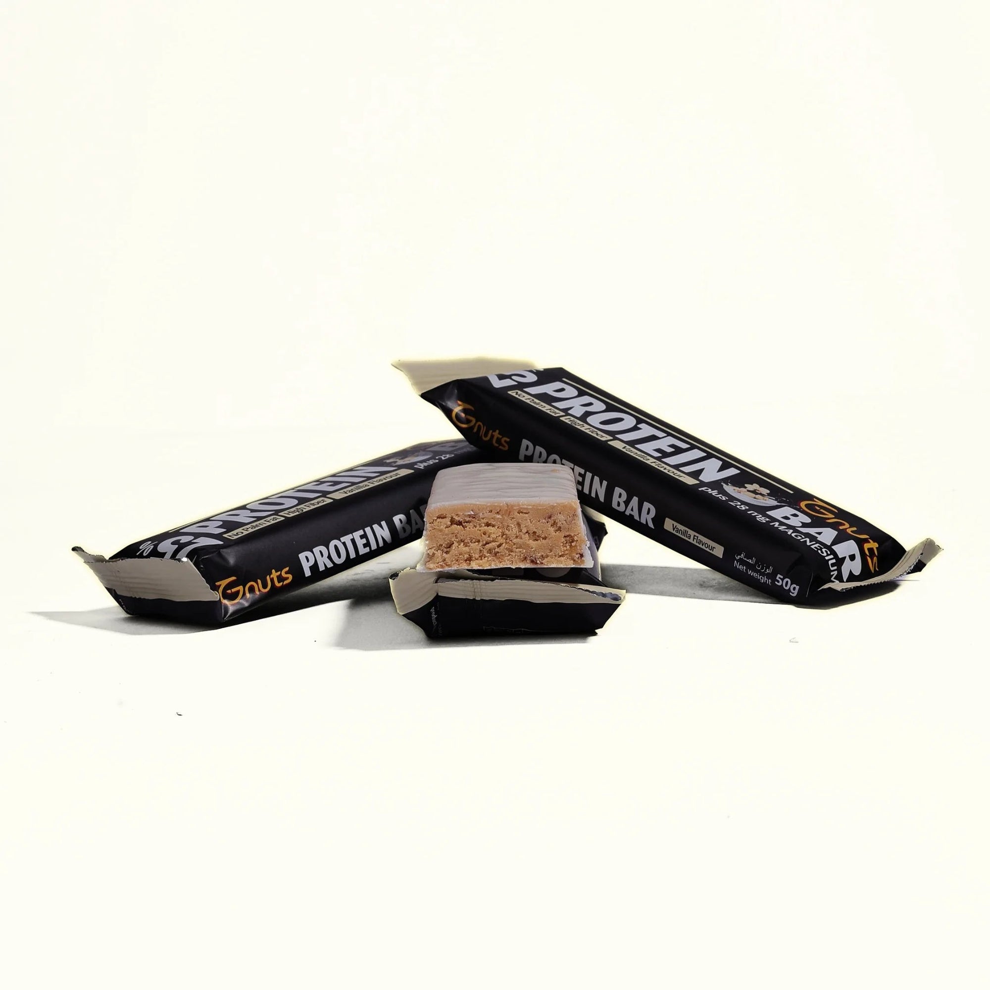 G - NUTS PROTEIN BAR - VANILLA FLAVOR - SQOON