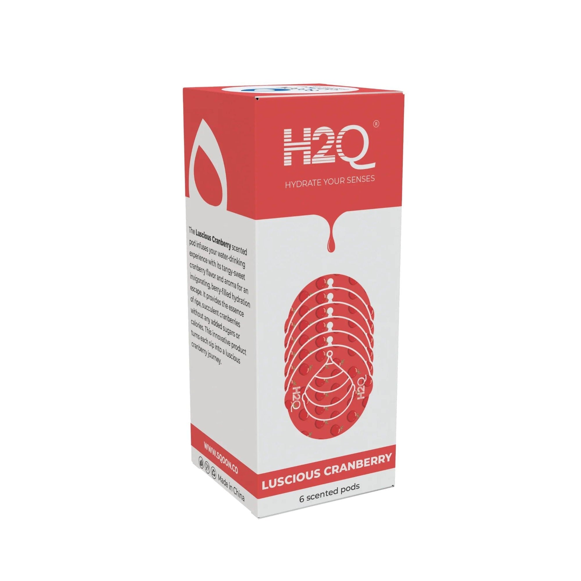 H2Q LUSCIOUS CRANBERRY - SQOON
