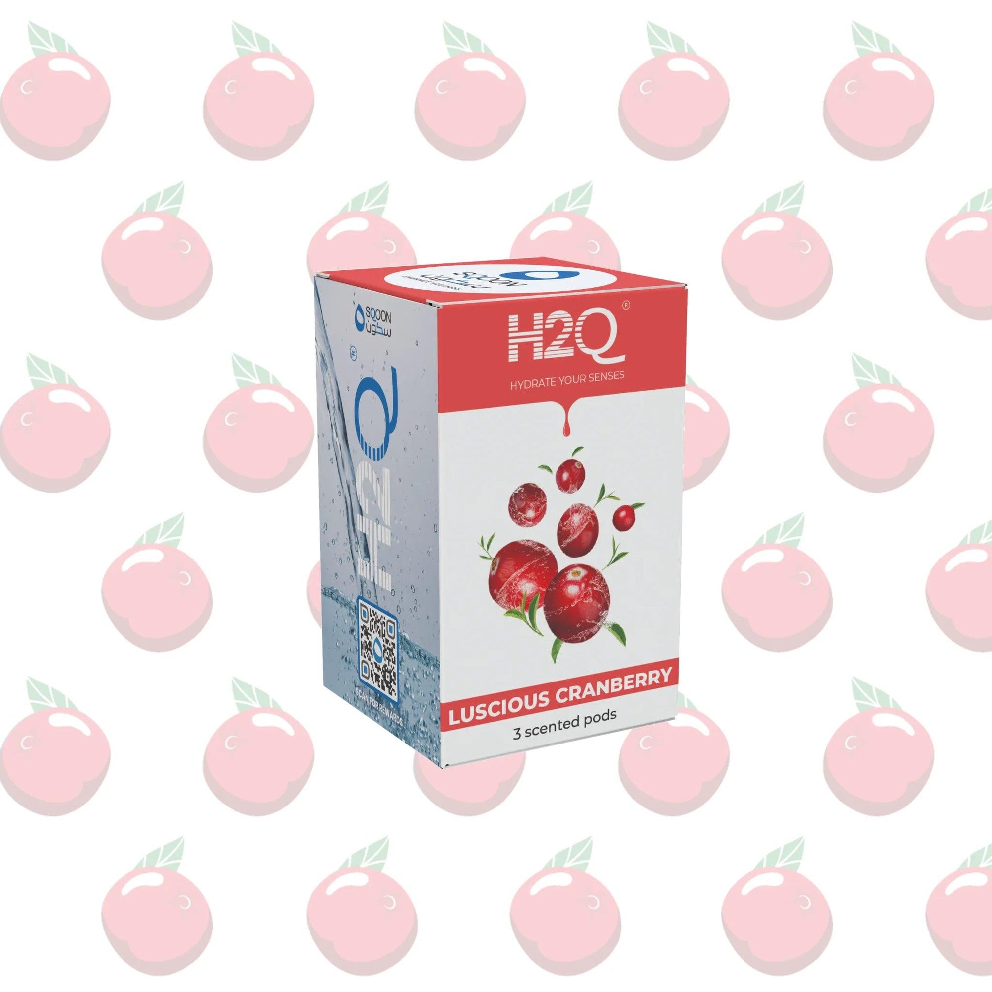 H2Q LUSCIOUS CRANBERRY - SQOON