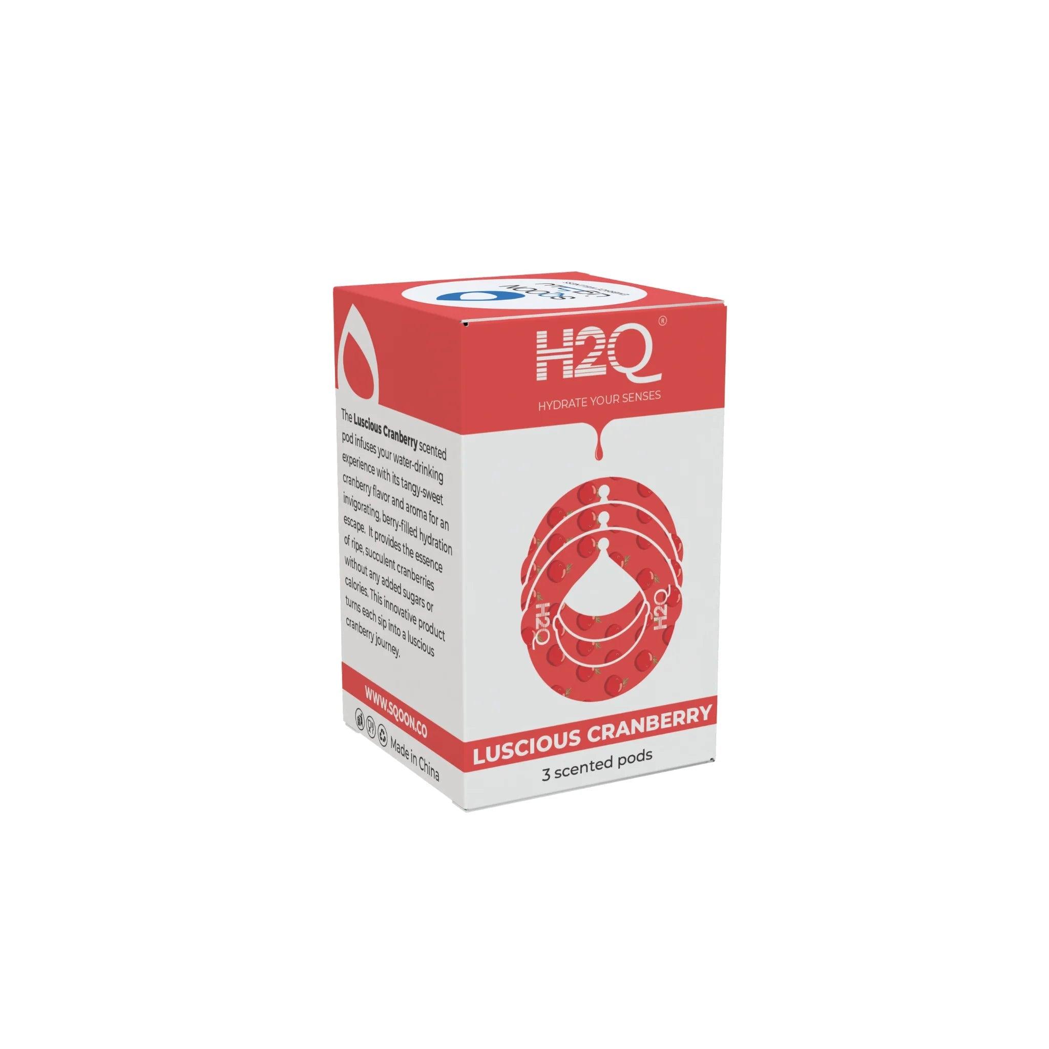 H2Q LUSCIOUS CRANBERRY - SQOON