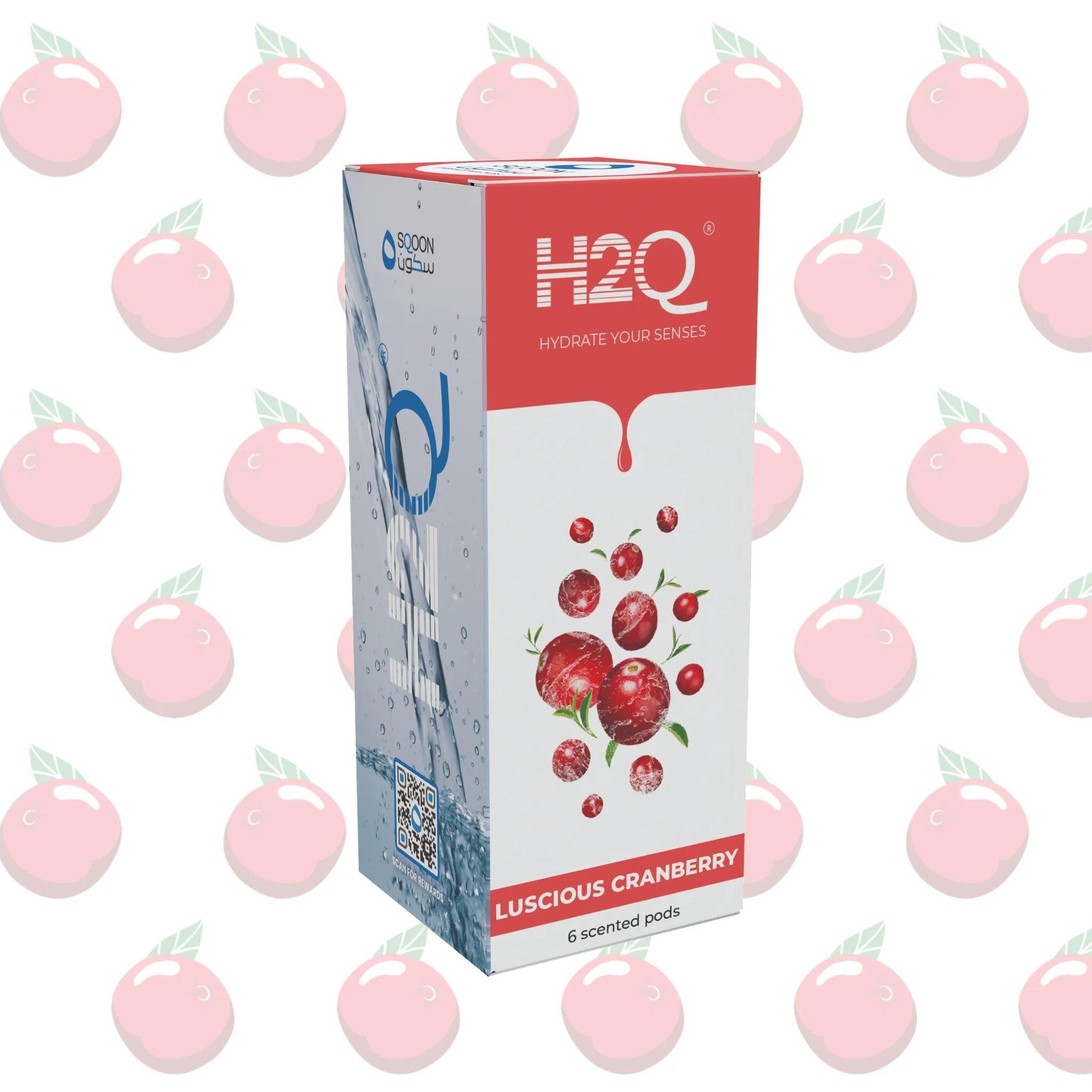 H2Q LUSCIOUS CRANBERRY - SQOON