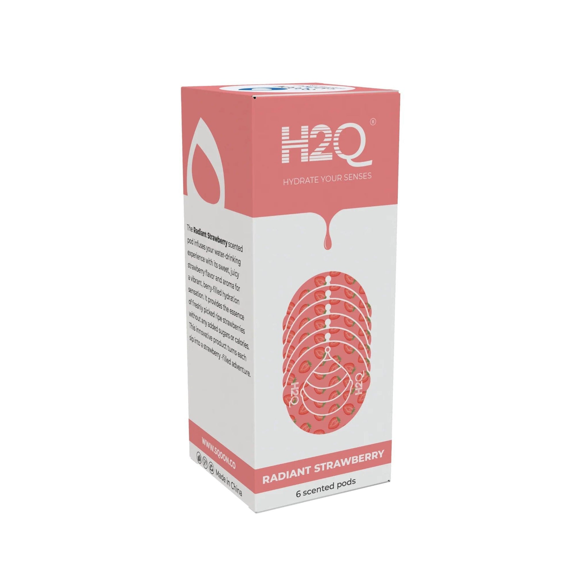 H2Q RADIANT STRAWBERRY - SQOON