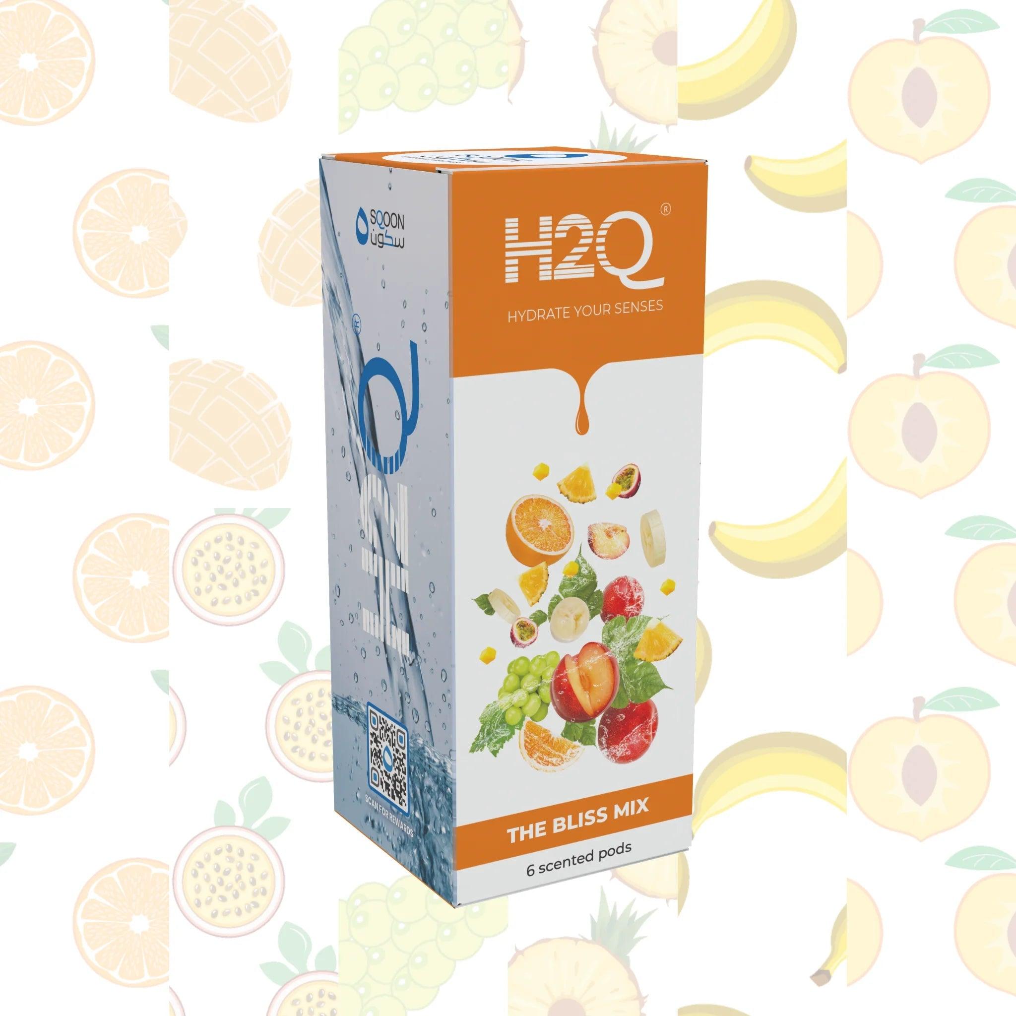 H2Q THE BLISS MIX Scented Pods by SQOON | Zero Calories, No Sugar